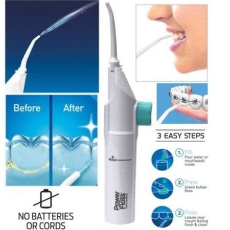 Idropulsore Per Denti Getto D'acqua Pulizia Dentale Orale Igiene Interdentale
