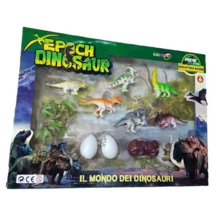 Il Mondo Dei Dinosauri Set Gioco Giocattolo Per Bambini Rivivi Mondo Preistorico