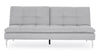 Divano letto Leon da 3 posti, con struttura in legno di eucalipto, 190 x 94 x 85 cm Casa e cucina/Arredamento/Soggiorno/Divani Decor Space - Altamura, Commerciovirtuoso.it