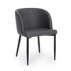 Sedia Chris con gambe in acciaio verniciato a polvere, per arredo interno 54 x 54 x h 76 cm Casa e cucina/Arredamento/Sala da pranzo/Sedie Decor Space - Altamura, Commerciovirtuoso.it