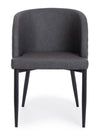 Sedia Chris con gambe in acciaio verniciato a polvere, per arredo interno 54 x 54 x h 76 cm Casa e cucina/Arredamento/Sala da pranzo/Sedie Decor Space - Altamura, Commerciovirtuoso.it