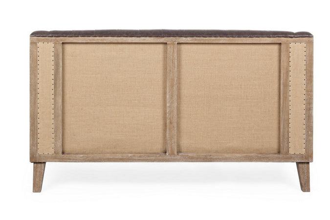 Divano 3 Posti "Raymond" per interno, Struttura E Schienale In Legno Di Frassino, 194,5 x 85 x 85 h cm Casa e cucina/Arredamento/Soggiorno/Divani Decor Space - Altamura, Commerciovirtuoso.it