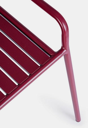 Panchina Da Giardino 2 Posti "dalya" In Acciaio Trattato Per Esterno, Impilabile Giardino e giardinaggio/Arredamento da giardino e accessori/Panche Decor Space - Altamura, Commerciovirtuoso.it