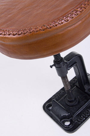 Sgabello per interno "Charleston" Struttura In Acciaio, 30 x 30 x 46/60 h cm Casa e cucina/Arredamento/Studio/Sedie e Sgabelli/Sgabelli Decor Space - Altamura, Commerciovirtuoso.it