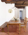 Sedia Chateaux con legno d'acacia indiano massiccio, per arredo interno 45 x 45 x h 105 cm Casa e cucina/Arredamento/Sala da pranzo/Sedie Decor Space - Altamura, Commerciovirtuoso.it