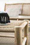 Tavolino Lampok con struttura in rami di Teak, per esterno, da 80 x 60 cm Giardino e giardinaggio/Arredamento da giardino e accessori/Tavoli e tavolini/Tavoli standard Decor Space - Altamura, Commerciovirtuoso.it