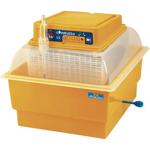 Incubatrice per uova Covatutto 24 Lt con termometro a liquido 80w Commercio Industria e Scienza/Attrezzature e forniture agricole/Pollame piccioni e selvaggina/Attrezzature per gestione delle uova/Incubatrici La Zappa - Altamura, Commerciovirtuoso.it
