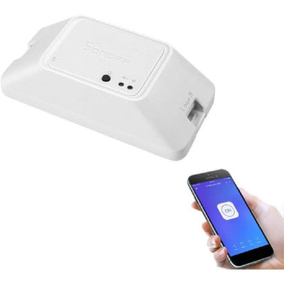 Interruttore 10a Wifi Sonoff Casa Compatibile Amazon Alexa Google Home Basicr3