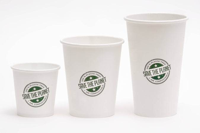 50x Bicchieri Monouso Biodegradabili E Compostabili Bicchiere Eco