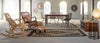 Tavolo Jaipur rettangolare, con gambe, piano in legno massiccio, stile fusion Casa e cucina/Arredamento/Sala da pranzo/Tavoli da sala da pranzo Decor Space - Altamura, Commerciovirtuoso.it