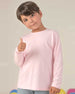 T-shirt manica lunga personalizzabile bambina/o 100% cotone - jhk