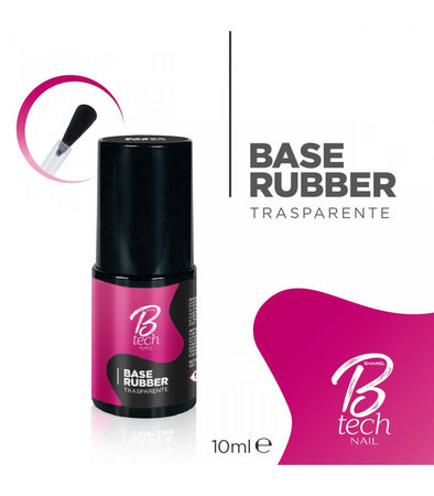 Beautytech - Base Rubber Smalto Trasparente per Semipermanente Unghie 10ml Bellezza/Manicure e pedicure/Decorazioni per unghie/Basi per smalto Shamel Estetica - Aci Bonaccorsi, Commerciovirtuoso.it