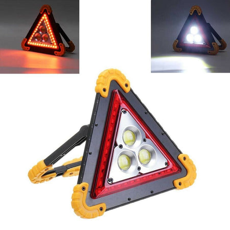 Triangolo Sos Lampeggiante Segnalatore Stradale Pericolo Emergenza Lampada Led Tools