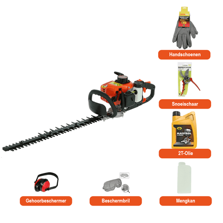 Tagliasiepi Kibani Benzina – Motore 2 tempi 22,5 cc / 0,8 hp – Cesoie extra, occhiali, protezione acustica, guanti e olio 2T – Lunghezza spada 55 cm – 5 posizioni regolabili Fai da te/Attrezzi elettrici da giardinaggio/Utensili elettrici da giardino/Tagliasiepi Brico Bello - Siderno Marina, Commerciovirtuoso.it