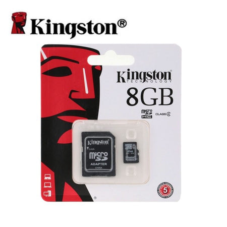 Kingston Micro Sd 8 Gb Microsd Classe 4 Sdhc Scheda Di Memoria Card Smartphone Elettronica/Cellulari e accessori/Accessori/Schede microSD Trade Shop italia - Napoli, Commerciovirtuoso.it