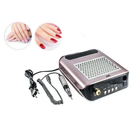 Kit Fresa Unghie M2 Aspiratore Da Tavolo 68w Manicure Pedicure Nail Art Estetica