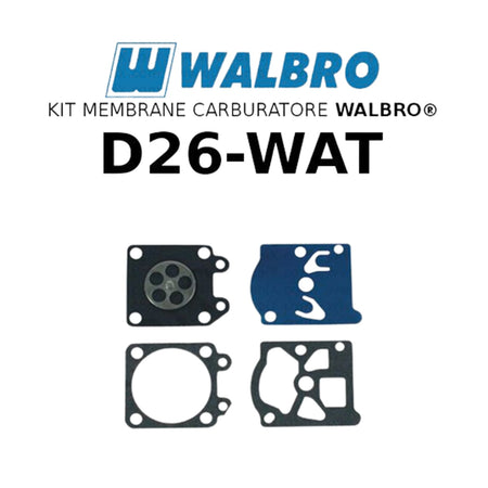 Ricambio e guarnizioni di membrane per carburatore "Walbro" Fai da te/Attrezzi elettrici da giardinaggio/Accessori per utensili elettrici/Accessori per decespugliatori La Zappa - Altamura, Commerciovirtuoso.it
