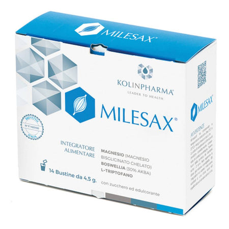 Kolinpharma Srl Milesax 14Bust Salute e cura della persona/Vitamine minerali e integratori/Singole vitamine/Multivitamine FarmaFabs - Ercolano, Commerciovirtuoso.it