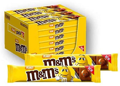 M&M's Tavoletta Cioccolata Mini Arachidi monoporzione 34g Alimentari e cura della casa/Snack dolci e salati/Cioccolata/Assortita Non solo alimenti - Albano Laziale, Commerciovirtuoso.it