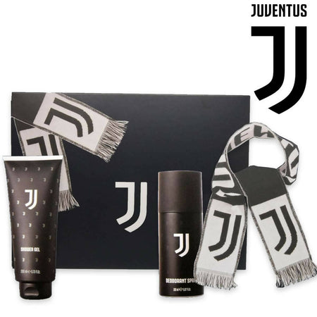 Gift Set Uomo Deo150ml + Shower Gel 200ml + Sciarpa Prodotto Ufficiale Juventus