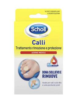 4x Scholl Cerotti per Calli Trattamento Rimozione E Protezione Da Calli  Cerotto Adattabile - commercioVirtuoso.it