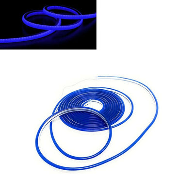 Striscia Led Blu Per Scritta Insegna Luminosa Strip Flessibile 5 Mt Ip65 Universo