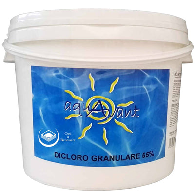 Dicloro Granulare 55% AQUAVANT by Astral Cloro per piscina in polvere altamente solubile per Piscine Prodotti chimici per piscine Sicily Pool - Acireale, Commerciovirtuoso.it