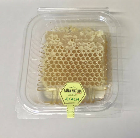 Miele In Favo Miele Italiano Puro Grezzo Al Naturale Miele In Favo Con  Polline Propoli E Pappa Reale 200 Gr 