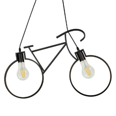 Lampadario A Sospensione E27 Da Soffitto A Forma Di Bicicletta Lampada Bici A10