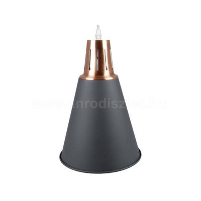 Lampadario Pendente Lampada A Sospensione Colore Nero Sabbia Alluminio Vt-7520