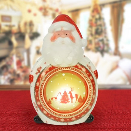 Lanterna Ceramica Babbo Natale Con Candela Elettrica 29 Cm Decorazioni Natalizie Casa e cucina/Decorazioni per interni/Addobbi e decorazioni per ricorrenze/Decorazioni natalizie/Oggettistica Trade Shop italia - Napoli, Commerciovirtuoso.it