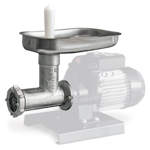 Accessorio Professionale REBER Tritacarne per motore elettrico in acciaio inox Casa e cucina/Elettrodomestici per la cucina/Elettrodomestici speciali/Tritacarne La Zappa - Altamura, Commerciovirtuoso.it