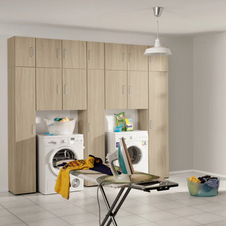 Colonna alta con 1 anta, mobile componibile "Level" 45 x h 183 cm Casa e cucina/Organizzazione interni/Porta oggetti cassetti e scaffali/Cassettiere Decor Space - Altamura, Commerciovirtuoso.it