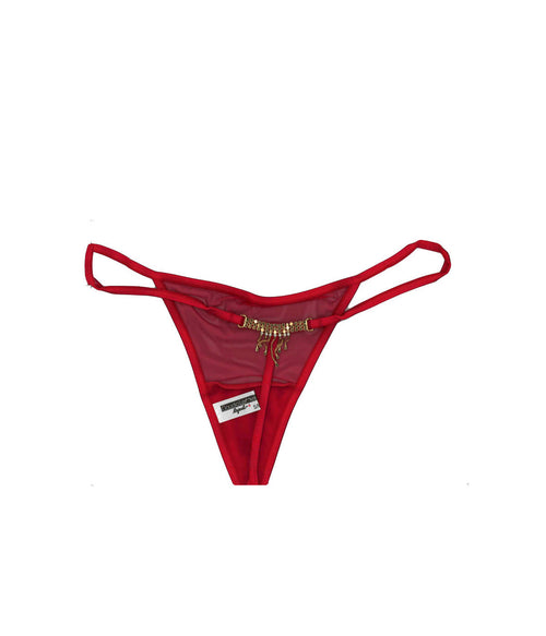 art. vlft61626 Slip perizoma Claudia Lemes Lepel party time colore rosso o nero intimo donna L'Orchidea - Siderno, Commerciovirtuoso.it