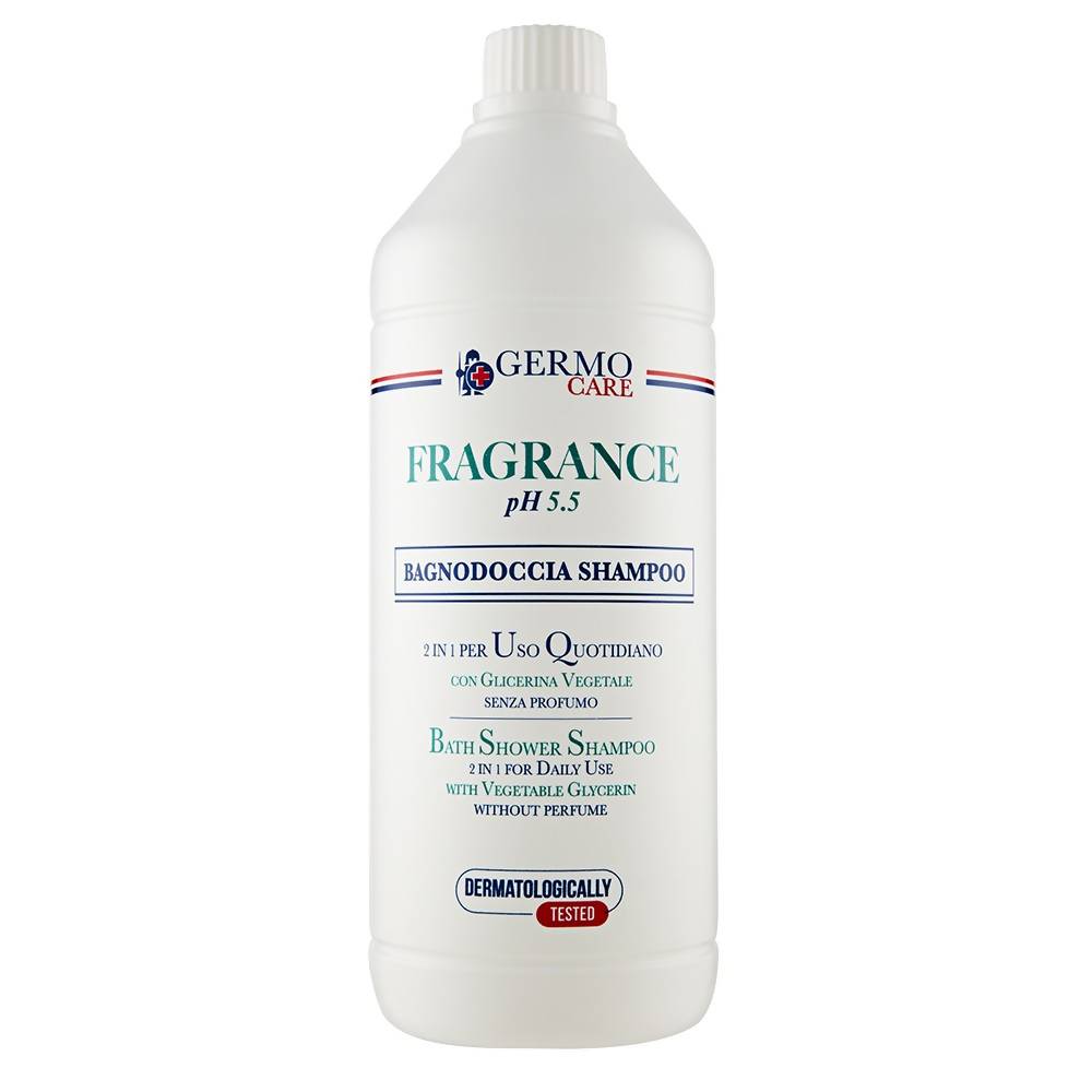 Bagno Doccia Shampoo pH 5.5 senza profumo FRAGRANCE con glicerina Vegetale  Bagnoschiuma GERMO - commercioVirtuoso.it