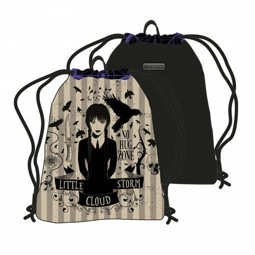 Seven Sacca Sakky Bag mercoledì Addams Con Apertura A Coulisse Borsa Palestra Bambine Little Storm Cloud Sport e tempo libero/Accessori per sport e attività ricreative all'aperto/Borse da palestra/Borse sportive per bambini Cartoleria Deja Vu - Crotone, Commerciovirtuoso.it