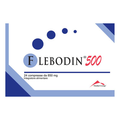 Medial Group Srl Flebodin 500 24Cpr Salute e cura della persona/Vitamine minerali e integratori/Singole vitamine/Multivitamine FarmaFabs - Ercolano, Commerciovirtuoso.it