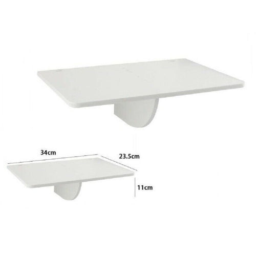 Mensola In Legno Bianco 36x23.5x11cm Arredo Casa Cameretta Ripiano Parete 70203 Casa e cucina/Arredamento/Cameretta bambini/Mensole Trade Shop italia - Napoli, Commerciovirtuoso.it