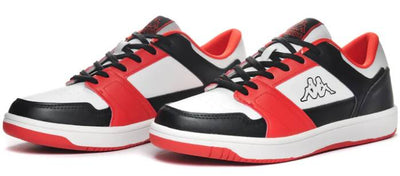 Kappa Logo Bernal Sneakers Da Uomo 361g13w - A00 White/black/red
