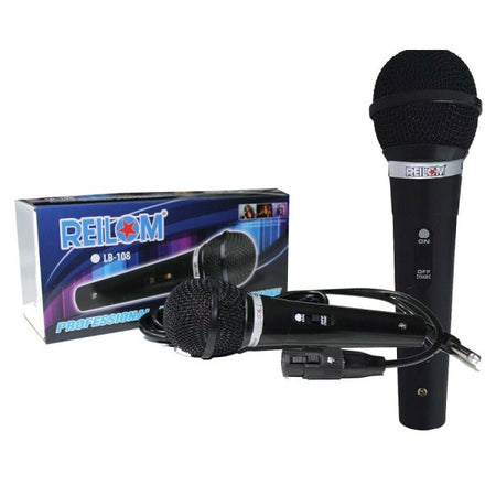 Microfono Dinamico Unidirezionale Con Cavo Mono 2mt Karaoke Stereo Lb-108 Strumenti Musicali/Microfoni/Dinamico Trade Shop italia - Napoli, Commerciovirtuoso.it