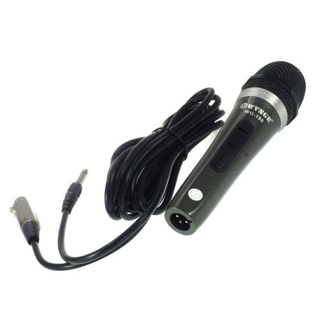 Microfono Professionale Cablato Cavo Unidirezionale Per Karaoke Feste Wg192