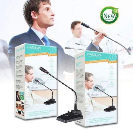 Microfono Professionale Per Conferenze Riunione Tavolo Meeting Scrivania Tx-9764