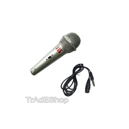 Microfono Weisre Dinamico Professionale Dm-401 Incluso Cavo E Connettore