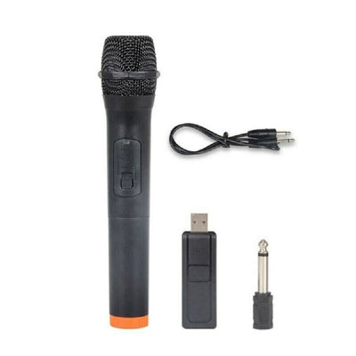 Microfono Wireless Mk-v10 Con Ricevitore Usb Per Karaoke Conferenze Strumenti Musicali/Microfoni/Set di microfoni Trade Shop italia - Napoli, Commerciovirtuoso.it
