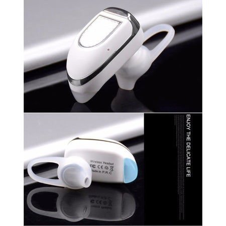 Mini Auricolare Bluetooth 4.0 Vivace Cuffie Stereo Wireless Senza Fili Fineblue