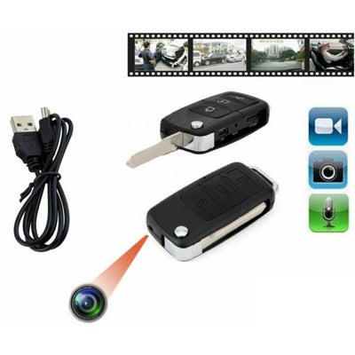 Mini Chiave Auto Telecamera Registra Video Audio Micro Sd Spy Cam Usb Spia