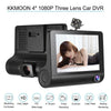 Mini Dvr Auto Full Hd 1080p Camera Monitor Lcd 4 Anteriore Posteriore Interna