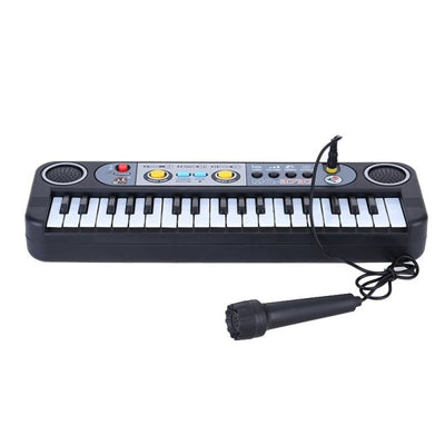 Mini Tastiera Giocattolo 37 Tasti Mini Piano Con 24 Funzioni Demo Con Microfono