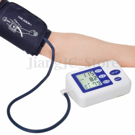 Misuratore Pressione Automatico Digitale Sfigmomanometro Battito Cardiaco