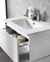 Mobile Bagno 70cm Sospeso Cassetto, Colonna Pensile, Vano a Giorno, Specchio E Lampada Casa e cucina/Bagno/Mobili da bagno/Mobiletti con lavabo Shopbagno.it - Roma, Commerciovirtuoso.it